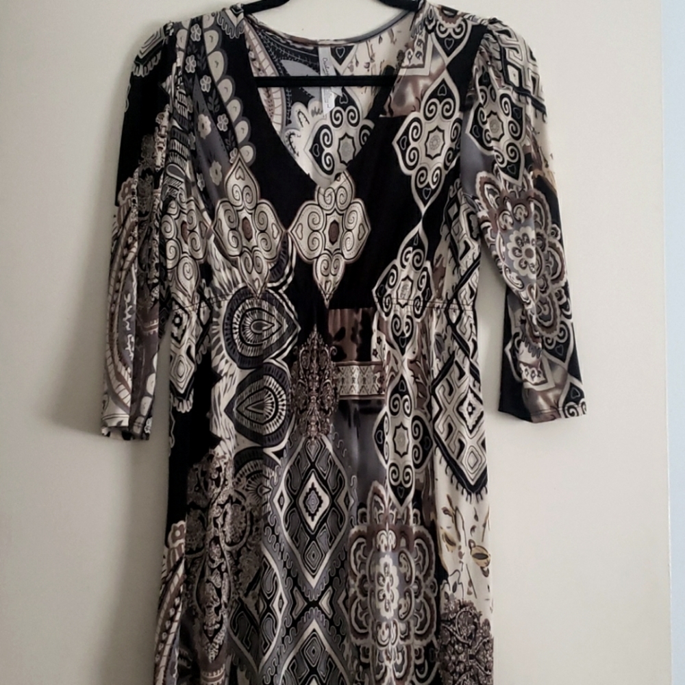 Womens v-neck dress